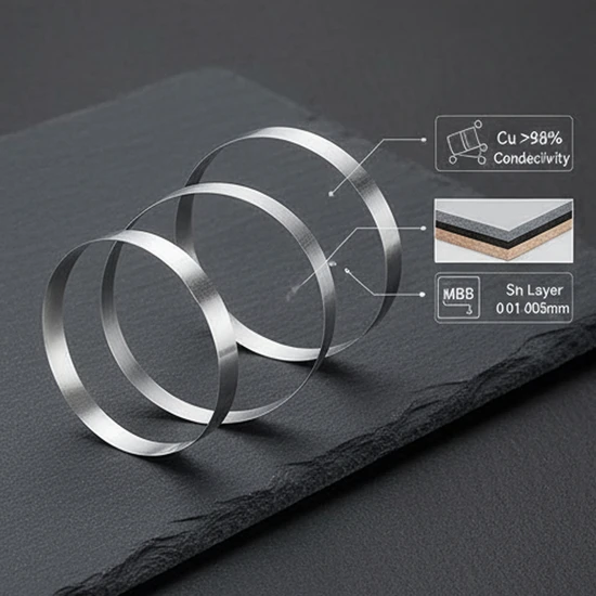 Black Busbar Ribbon - Quality Black PV Ribbon Tu1 Material Grade