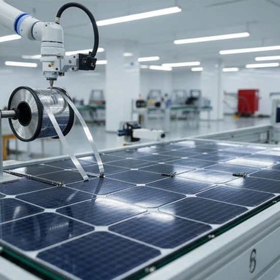 Premium Black Busbar Ribbon for Effective Photovoltaic Monitoring