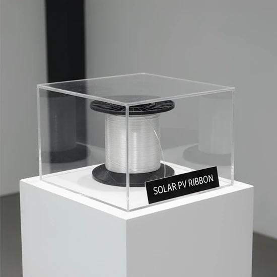 Precision Tabbing Ribbon for N-Type Photovoltaic Systems and Assemblies