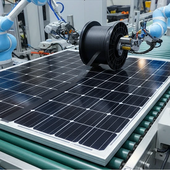 High-Quality Black PV Ribbon for Lightweight Solar Energy Applications