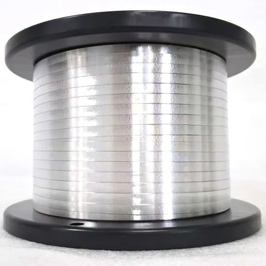 Tin Coated Reflective PV Welding Interconnect Solar Busbar Ribbon for Panel Fabrication
