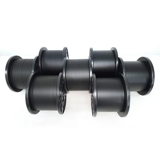 UL Listed Black Busbar Tinned PV Panel Ribbons for Toll Station Arrays