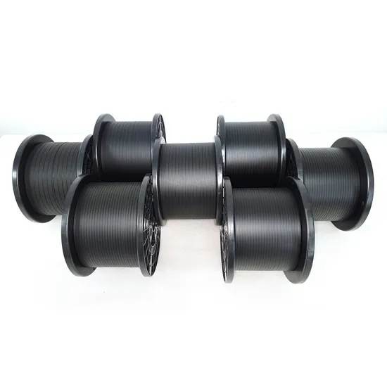 Bendable Black Busbar Photovoltaic Tin Plated Ribbons for Green Corridor Stations