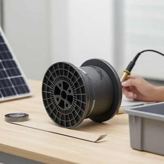 Advanced Lightweight Solar Ribbon for Efficient Energy Transfer