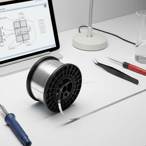 Lightweight Tinned Copper Wire - Exceptional Black Busbar Ribbon Wire
