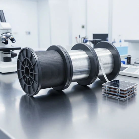 Strong Flexible and Durable Solar Black PV Ribbon