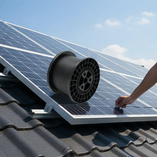Versatile Black PV Ribbon for Efficient Photovoltaic Installations