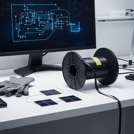 Superior Black PV Ribbon for Advanced Photovoltaic Energy Applications