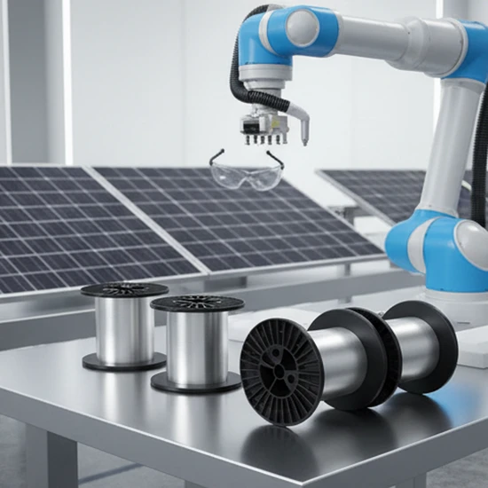 Advanced Black Busbar Ribbon for Sustainable Solar Energy Systems