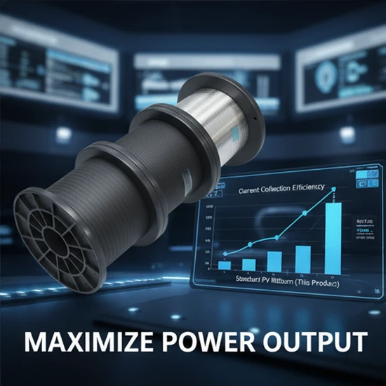 Black Busbar Ribbon - Exceptional Strength Black PV Ribbon Tu1 Grade