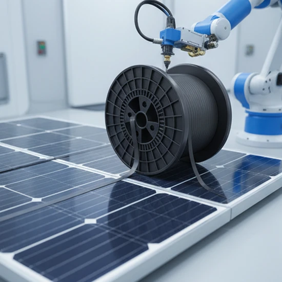 Eco-Friendly Solar Busbar Wire - Perfect Black Tinned Copper for Efficiency