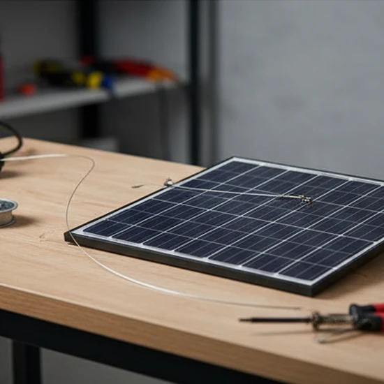 Lightweight Conventional PV Ribbon for Efficient Solar Assemblies