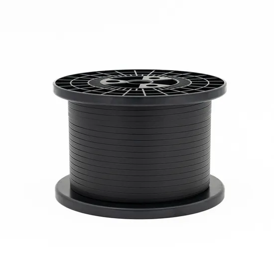 Low Thermal Black Busbar Photovoltaic Copper Tab Ribbons for Outdoor Ad Shelters