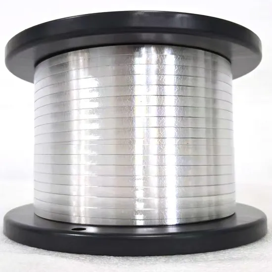 Silver Plated Reflective Welding Busbar Connection Solar PV Ribbon for System Assembly