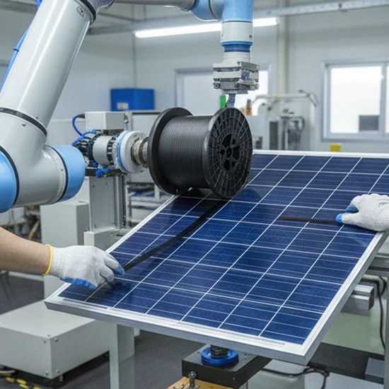 Advanced Black Wire - Perfect Eco-Friendly Busbar Ribbon for Solar Panels