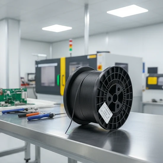 High-Quality Black PV Ribbon for Tinned Copper Solar Projects