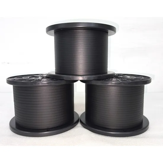 Quick Weld Black Busbar Tinned Copper Busbar Ribbons for RV Rooftop Arrays