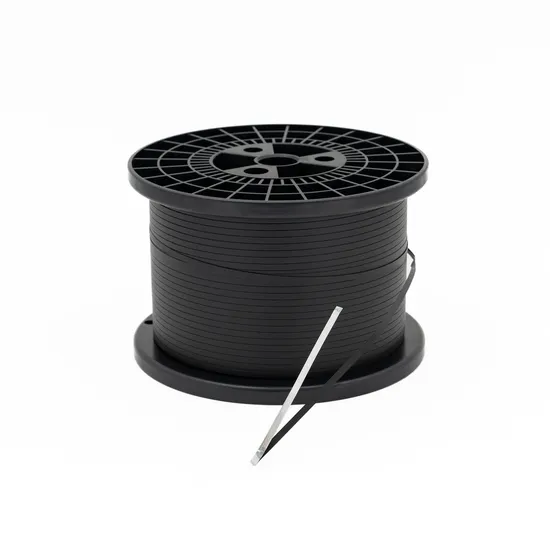 High Density Black Busbar Silver Coated Solar Ribbons for Science Park Canopies