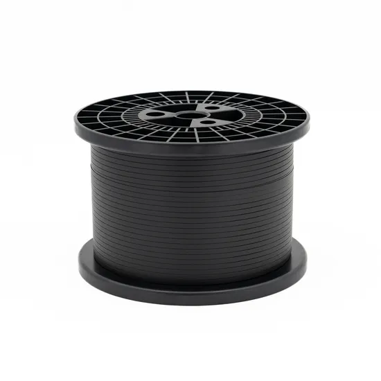 Moisture-Proof Black Busbar PV Copper Tinned Ribbons for Bus Shelter Systems