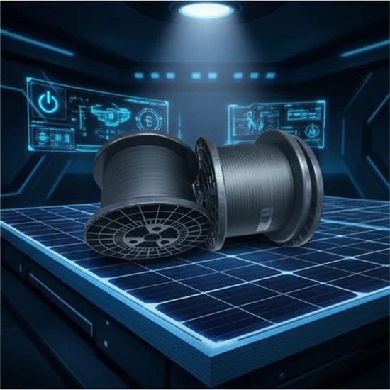 Black Busbar Ribbon - Strong Black PV Ribbon Tu1 Material Quality