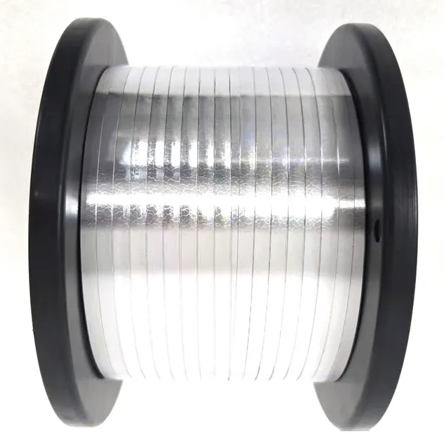 Weather Durable Reflective Photovoltaic Welding Solar Connection Ribbon for Photovoltaic Integration