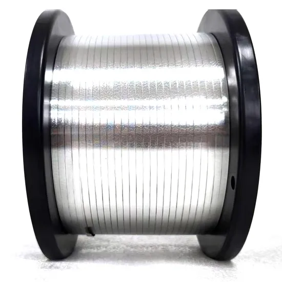 Conductive Copper Round Photovoltaic Welding Busbar Ribbon for Junction Box Connection