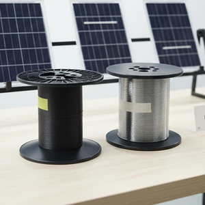 Premium Black Busbar Ribbon Wire for Solar Energy Applications