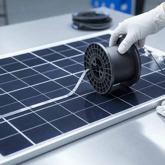 High-Performance Black Busbar Ribbon for Solar Energy Applications