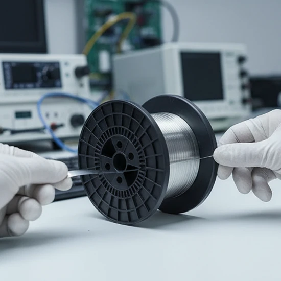High-Performance Solar Ribbon Wire with Lightweight Stranded Copper