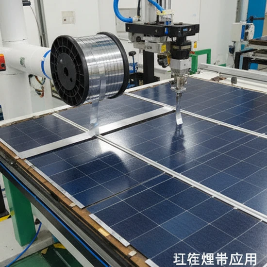 Heavy-Duty Black Busbar Ribbon for Reliable Photovoltaic Monitoring
