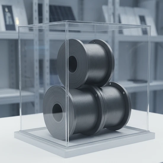 High-Quality Black PV Ribbon for Vertical Glass Wall Installations