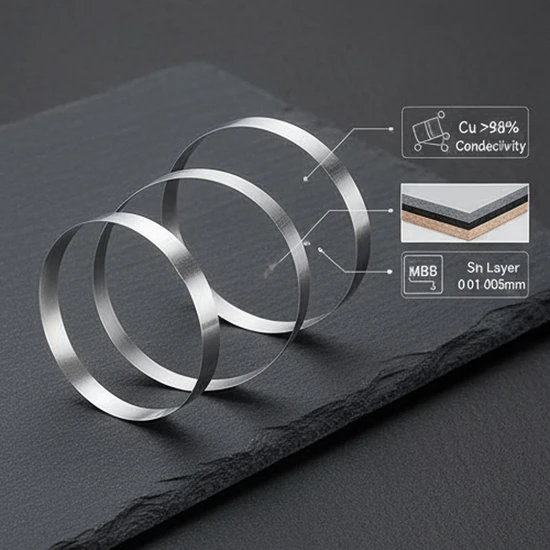 Black Busbar Ribbon - Exceptional Durability Black PV Ribbon Tu1