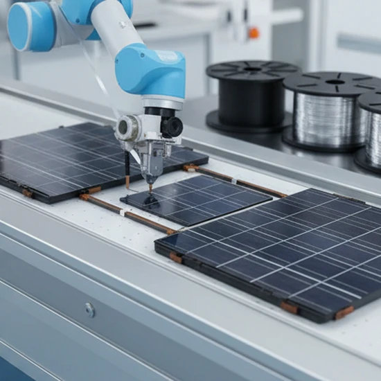 Lightweight Black Busbar Ribbon - High-Performance Wire for Solar Panels