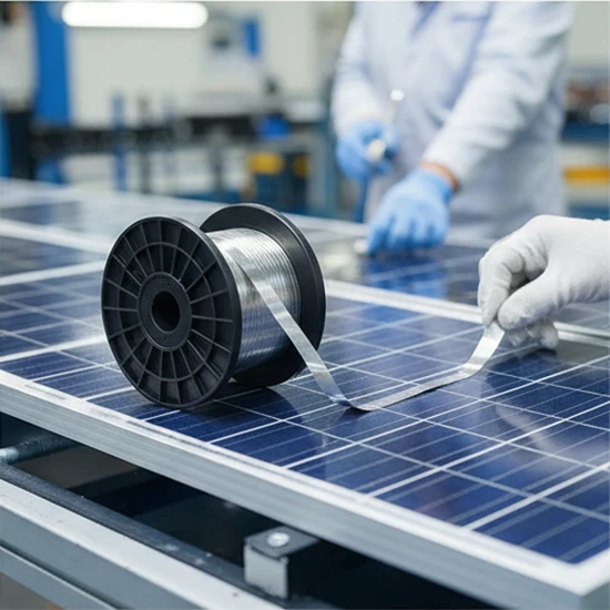 Flexible Black Busbar Ribbon Wire for Solar Energy Solutions