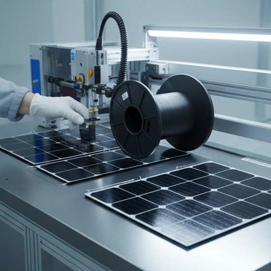 Advanced Black Busbar Ribbon Wire for Reliable Solar Connections