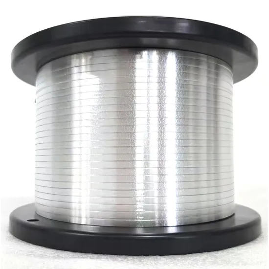 UV Resistant Reflective Solar Photovoltaic Busbar Welding Connection Ribbon for Panel Manufacturing