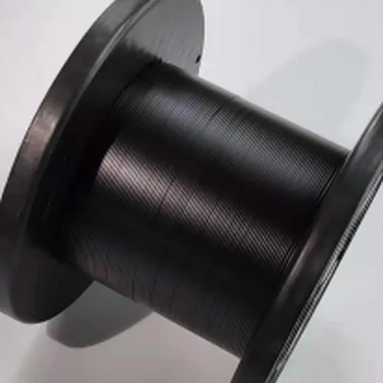 High Tensile Black Busbar Photovoltaic Soldering Ribbons for Commercial Greenhouses