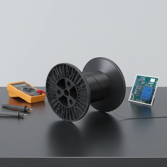 Premium Black PV Ribbon Wire - High-Quality Tu1 Material