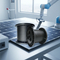 Efficient Tinned Photovoltaic Copper Ribbons for Black Solar Projects