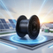 Versatile Black Busbar Ribbon for Tinned Copper Solar Panels