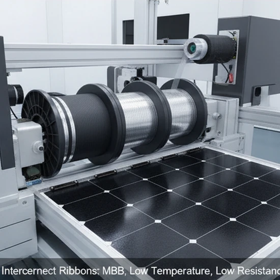 Black Busbar Ribbon for Solar Applications - Tu1 Material Grade