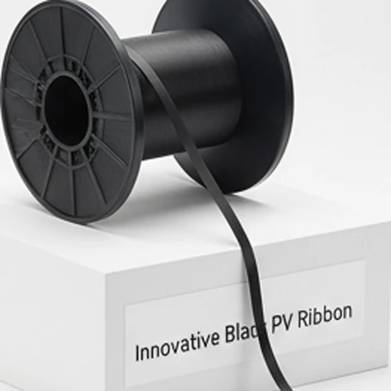 Lightweight Black PV Ribbon for High-Performance Solar Applications