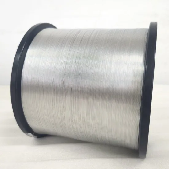 Low-Stress Tinned Circular Multi PV Conductor Ribbon for Photovoltaic Applications