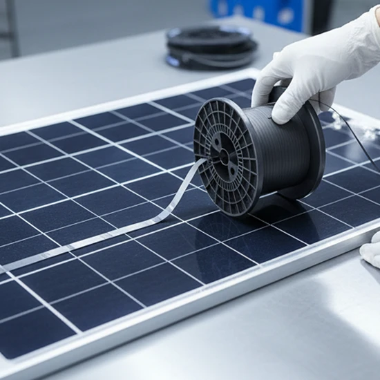 Premium Black Busbar Ribbon for Advanced Solar Energy Applications
