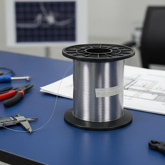 Premium Black Busbar Ribbon Wire for Solar Energy Applications