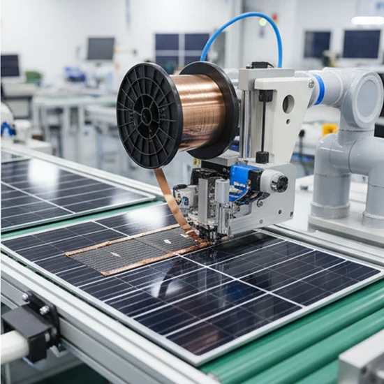 High-Performance Solar Ribbon Wire with Lightweight Stranded Copper