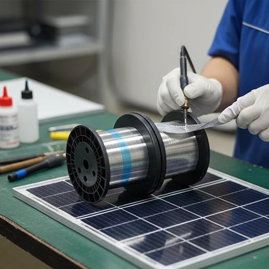 Strong Black PV Ribbon Wire - Tu1 Material for Dependable Performance