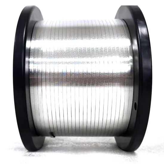 Flexible Round PV Conductor Multi Busbar Ribbon for Hjt Manufacturing