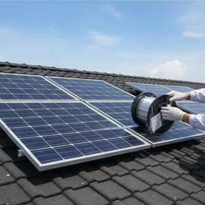 Flexible Photovoltaic Connection Ribbon for Diverse Solar Applications